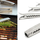Illustration for article titled Giant Tie Clips Keep Your Veggies On the Grill and Out Of the Fire